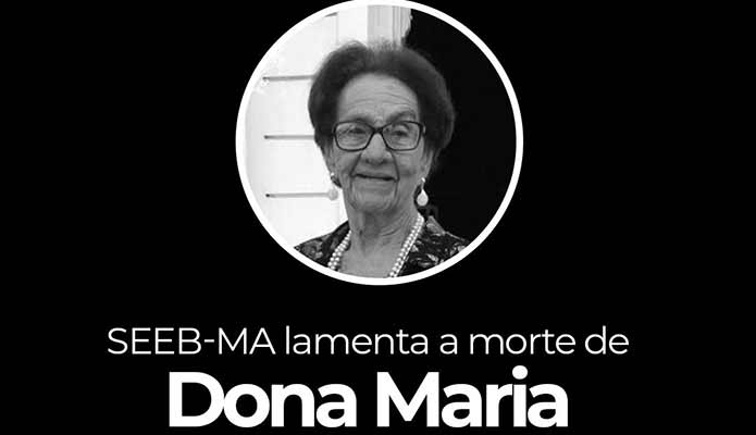 Nota de pesar pelo falecimento de Dona Maria Nazar Ferreira